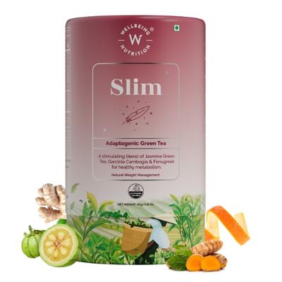 Wellbeing Nutrition Slim Adaptogenic Herbal Tea Bags 20's - Green/Herbal Teas