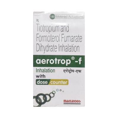 Aerotrop F with Dose Counter 180Md Inhaler 12.6g - Asthma/COPD-Ast