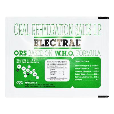 Electral Powder 4.4Gm - Supplements-Ele