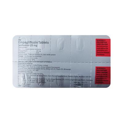 Jardiance 25 Tablet 10'S - Diabetes-Ant