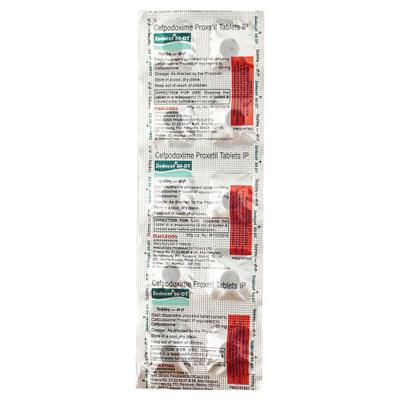 Zedocef DT 50mg Tablet 10'S - Bacterial Infections-Cep