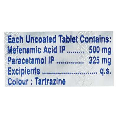 Meftal Forte Tablet 10'S - Pain relief-Nsa