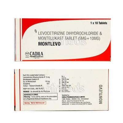 Montlevo 10/5mg Tablet 10'S - Allergies-Ant