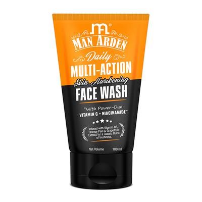 Man Arden Daily Multi-Action Skin Awakening Face Wash 100 ml - Face Washes