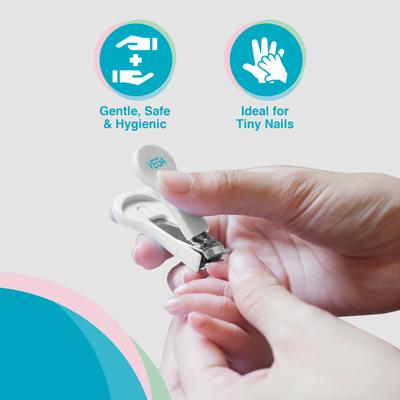 Vega Baby & Mom Nail Scissors, Clipper, Filer Set & BPA Free 1's - Baby Grooming