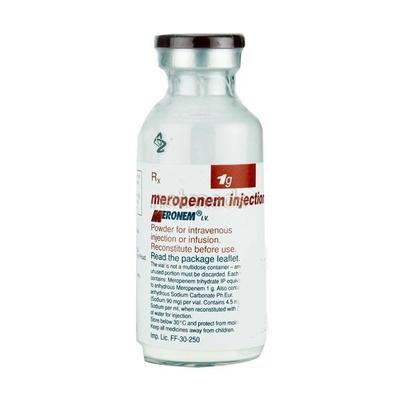 Meronem 1gm Injection 1'S - Bacterial Infections-OBL