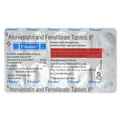 Fibator Tablet 10'S - High Cholesterol-Dys