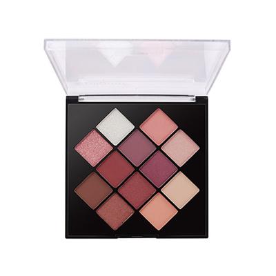 Pilgrim Eyeshadow Fiesta Queen 12-in-1 Highly Pigmented Shades For The Ultimate Glam 24 gm - Eyeshadow, Bases & Primers