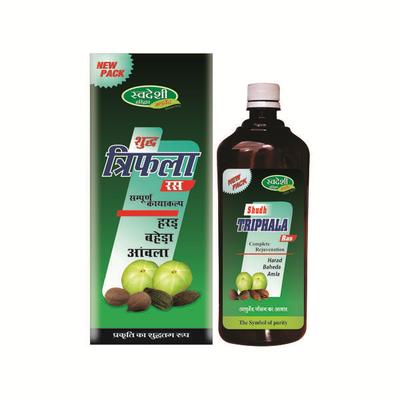 Swadeshi Shudh Triphala Ras 1000 ml - Ayurvedic Juices