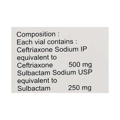 Monocef SB 500/250mg Injection 1's - Bacterial Infections-Cep