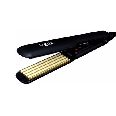 Vega Classic Hair Crimper With Ceramic Coated Plates (VHCR-01) Black 1s - Multi-Stylers
