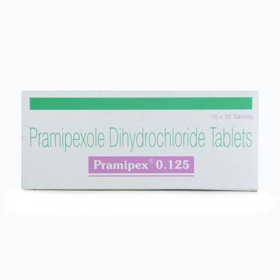 Pramipex 0.125mg Tablet 10'S - Parkinsonism-Apd