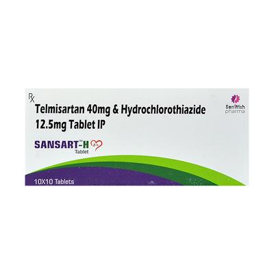SANSART H Tablet 10's - Hypertension-Ana