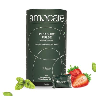 Amocare Pleasure Pulse Enhancer Gummies - Men 60's - Other Supplements