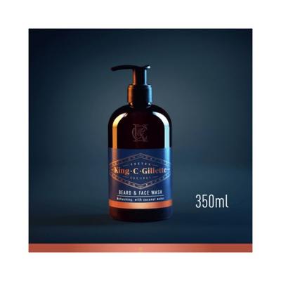 Gillette King C. Gillette Men's Beard Wash 350 ml - Beard Wash
