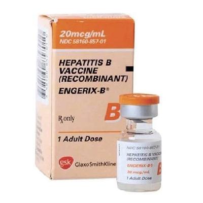 Engerix B Adult 20mcg Injection 1ml - Vaccines