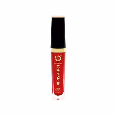 Matt Look Matte Stain Non Transfer Long Lasting Liquid Lipstick for Hydrated -Apple Red 6 gm - Liquid Lipsticks