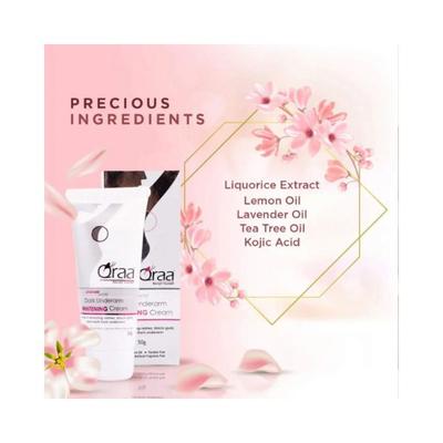Qraa Advanced Lacto Dark Underarm Whitening Cream 50 gm - Creams/Oils/Lotions