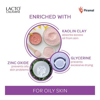 Lacto Calamine Oil Balance for Oily Skin Daily Face Care Lotion 60 ml - Face Creams
