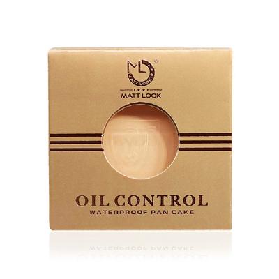 Matt Look Oil Control Waterproof Pan Cake, Face Makeup, Warm Focus 15 gm - Compact Powder