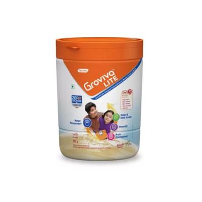 Groviva Lite Age 2+ Child Nutrition Supplement Powder Jar - Vanilla Flavour 200 g - Baby And Infant Supplements