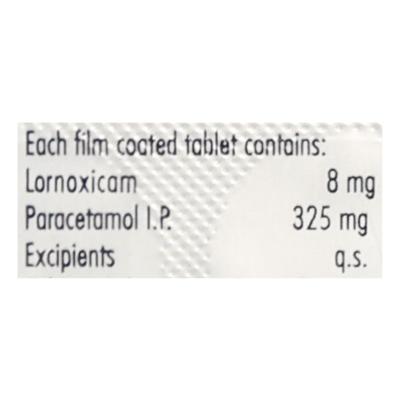 Lorsaid P 8mg Tablet 10'S - Pain relief-Nsa