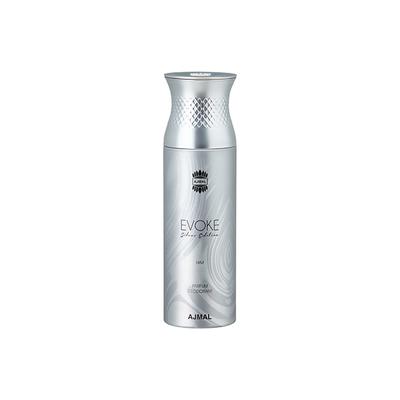 Ajmal 3 Evoke Silver Edition For Him And 1 Nightingale Deodorants Pack of 4 200 ml - Deodorants/Roll-Ons