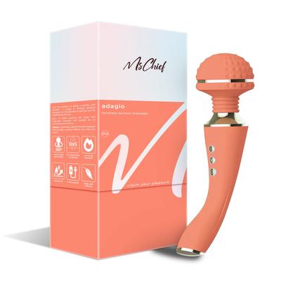 MsChief Adagio Vibrator - Peach 1's - Massagers And Vibrators