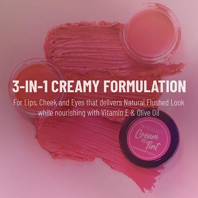 Swiss Beauty Lip, Cheek And Eyeshadow Tint, Shade - Berrylicious 8 gm - Lipsticks