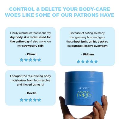 Resolve Control Delete Resurfacing Body Cream 200 gm - Body Butter