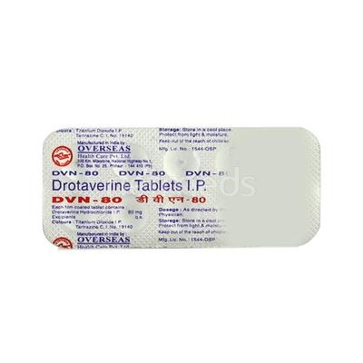 DVN 80mg Tablet 10'S - Muscle Spasm-Ant