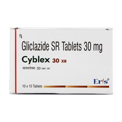 Cyblex XR 30mg Tablet 15'S - Diabetes-Ant