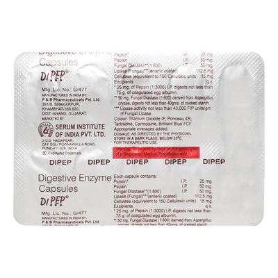 Dipep Capsule 10'S - Digestion-Dig