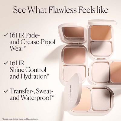 Laura Mercier Real Flawless Feather Matte Powder Foundation 2W Creme Caramel 6.5 gm - Foundation