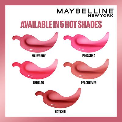 Maybelline New York Lifter Plump - Plumping Lip Gloss, Pink Sting 5 ml - Lip Glosses