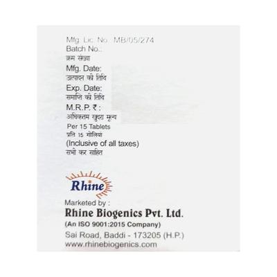 CALRINE FORTE Tablet 15's - Supplements-Vam