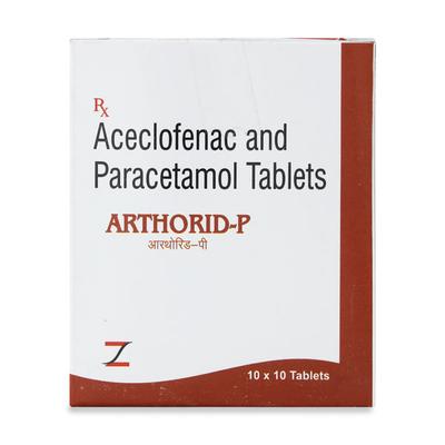 Arthorid P Tablet 10'S - Pain relief-Nsa
