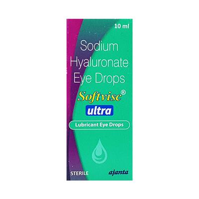 SOFTVISC ULTRA LUBRICANT Eye Drops 10ml - Dry Eye-Olt