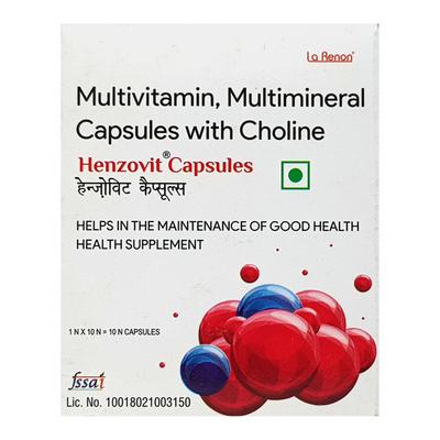 Henzovit Capsule 10'S - Supplements-Vam