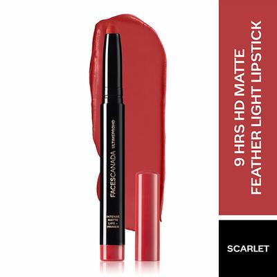 Faces Canada Ultimepro Hd Intense Matte Lips + Primer Scarlet 06 1.4 Gm - Lip Crayons