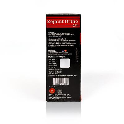 Zojoint Ayurvedic Pain Relief Ortho Oil 60 ml - Speciality Medicines