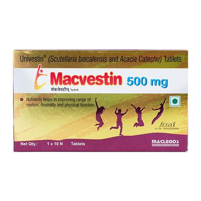 Macvestin 500mg Tablet 10'S - Supplements-Sup