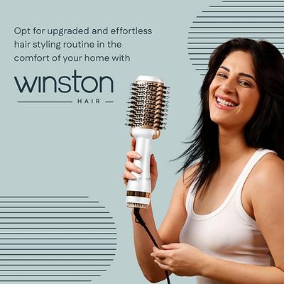 Winston Hair Blow Brush -Gold For Hair Styling 700 gm - Multi-Stylers