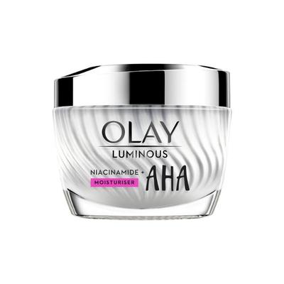 Olay Luminous Niacinamide + AHA Moisturizer Reduce Acne Marks for Clearer, Smoother Skin 50gm - Face Moisturizers