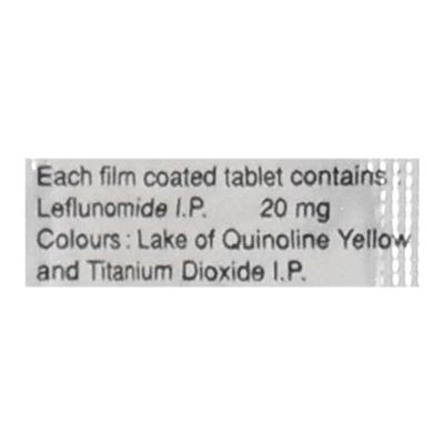 Lefra 20mg Tablet 10'S - Arthritis-Dis