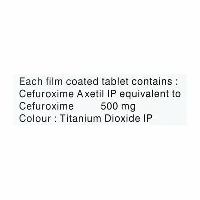 Cetil 500mg Tablet 10'S - Bacterial Infections-Cep