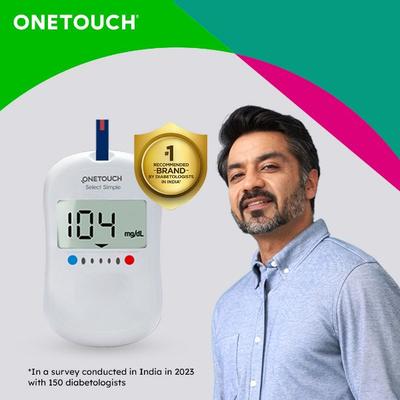 OneTouch Select Blood Glucose Test Strip 25's - Blood Glucose Monitors/Test Strips