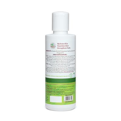 Mamaearth Castor Oil 100% Pure Cold Pressed Oil for Skin, Hair & Nail 150ml - Hair Oils