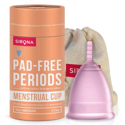 Sirona Reusable Menstrual Cup - (Medium) - Menstrual Cups