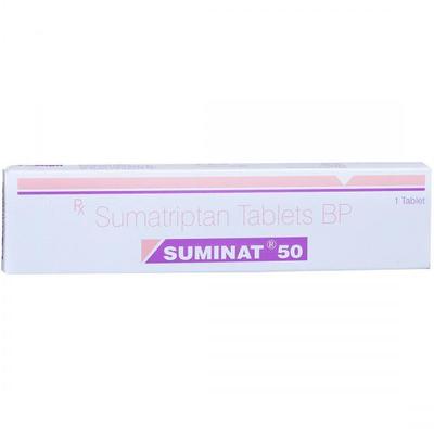 Suminat 50mg Tablet 1's - Migraine